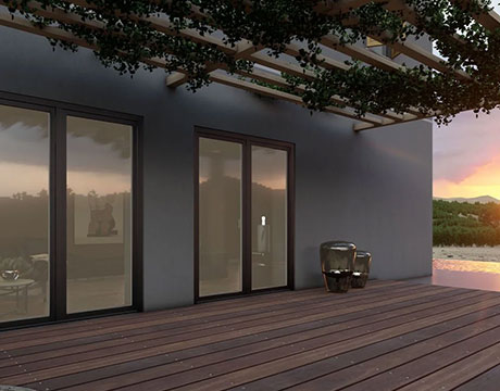 Infissi in PVC - Linea Evolutione Alu
