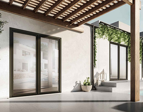 Infissi in PVC - Linea Evolutione Alu